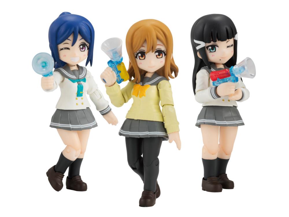Love Live! Sunshine!! Aqours Shooters! 02 Box of 3 Exclusive Figures