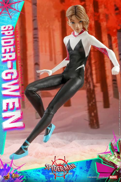 Spider-Man: Into the Spider-Verse MMS576 Spider-Gwen 1/6th Scale Collectible Figure Gallery Image 4