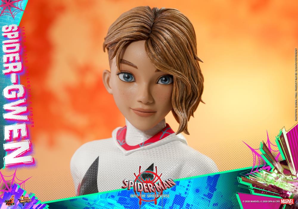 Spider-Man: Into the Spider-Verse MMS576 Spider-Gwen 1/6th Scale Collectible Figure Gallery Image 11