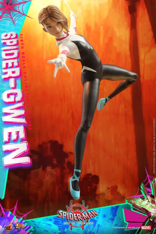 Spider-Man: Into the Spider-Verse MMS576 Spider-Gwen 1/6th Scale Collectible Figure Gallery Image 8