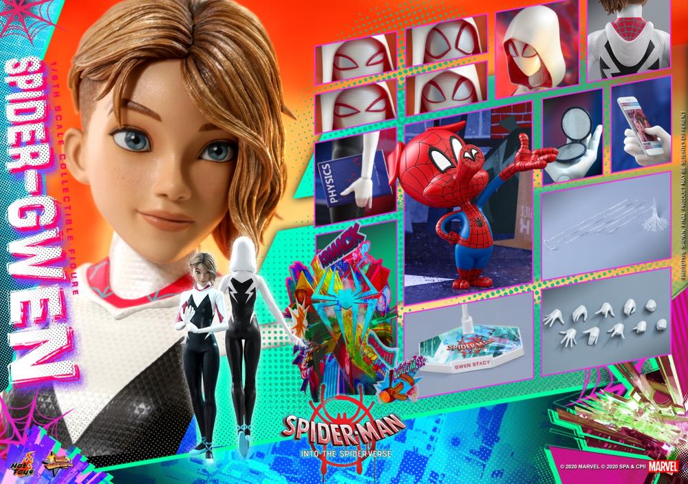 Spider-Man: Into the Spider-Verse MMS576 Spider-Gwen 1/6th Scale Collectible Figure Gallery Image 17