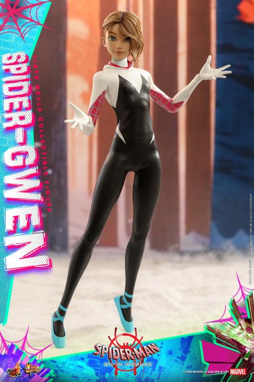 Spider-Man: Into the Spider-Verse MMS576 Spider-Gwen 1/6th Scale Collectible Figure Gallery Image 9