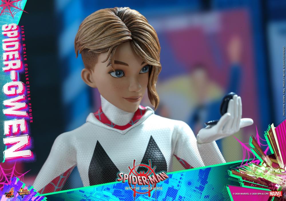 Spider-Man: Into the Spider-Verse MMS576 Spider-Gwen 1/6th Scale Collectible Figure Gallery Image 12