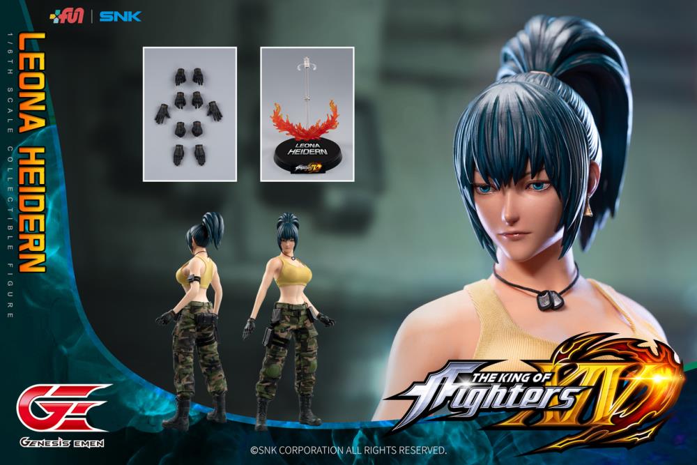 The King of Fighters XIV Leona Heidern 1/6 Scale Figure
