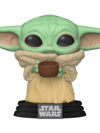 Pop! Star Wars: The Mandalorian - The Child With Cup Gallery Image 2