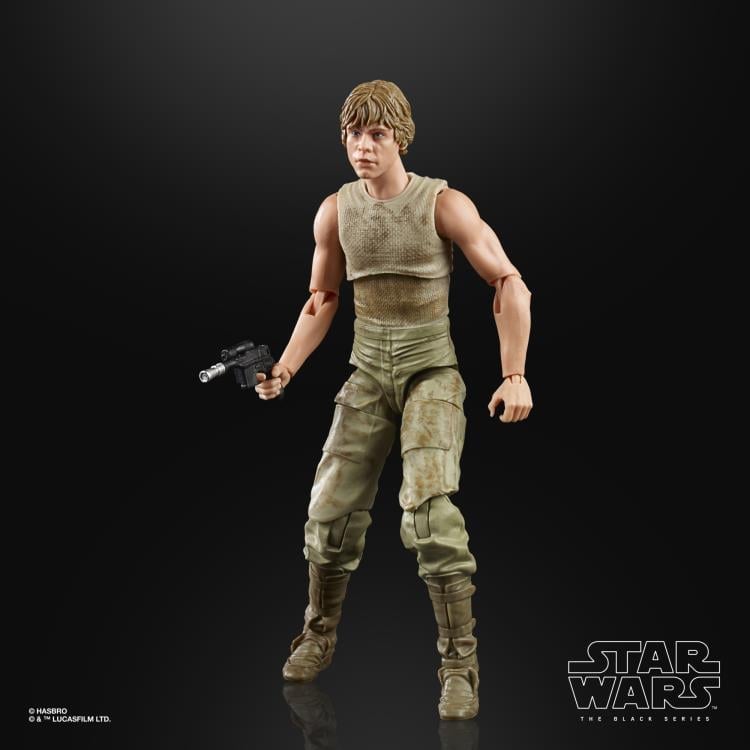 Star Wars 40th Anniversary The Black Series 6" Deluxe Luke Skywalker & Yoda (Jedi Training) Two-Pack Gallery Image 7