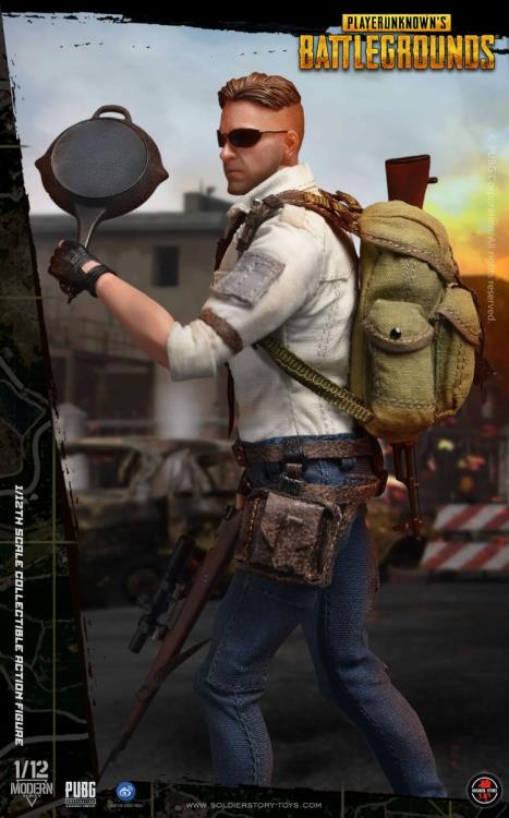 PlayerUnknown’s Battlegrounds The Lone Survivor 1/12 Scale Figure Gallery Image 11