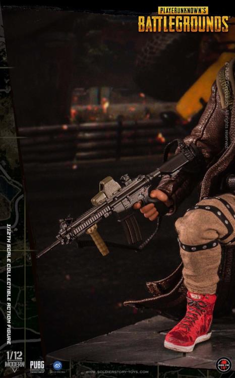 PlayerUnknown’s Battlegrounds Trenchcoat Soldier 1/12 Scale Figure Gallery Image 11