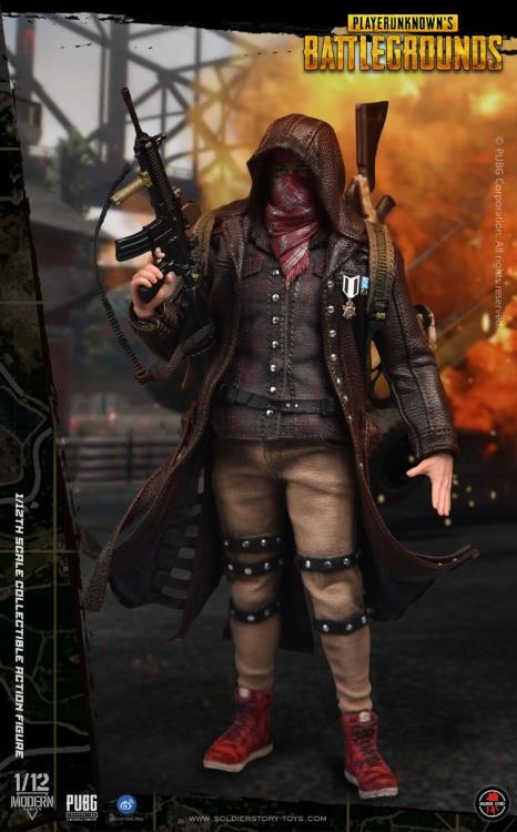 PlayerUnknown’s Battlegrounds Trenchcoat Soldier 1/12 Scale Figure Gallery Image 3
