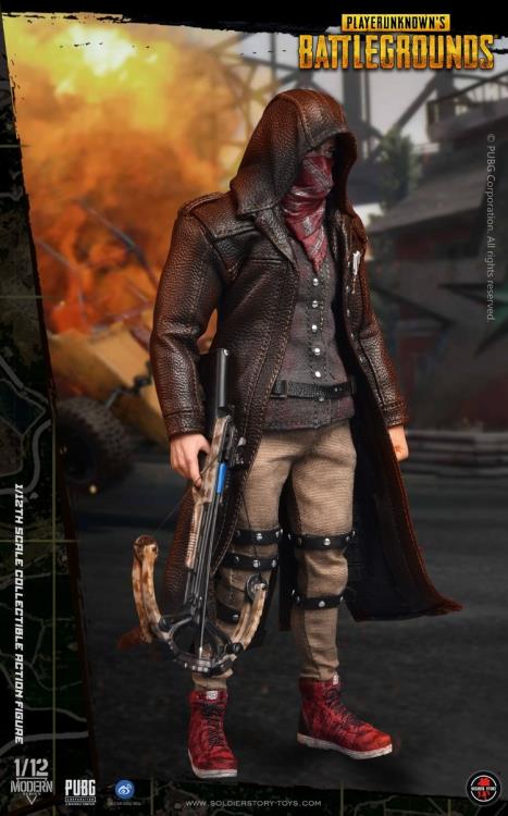 PlayerUnknown’s Battlegrounds Trenchcoat Soldier 1/12 Scale Figure Gallery Image 4
