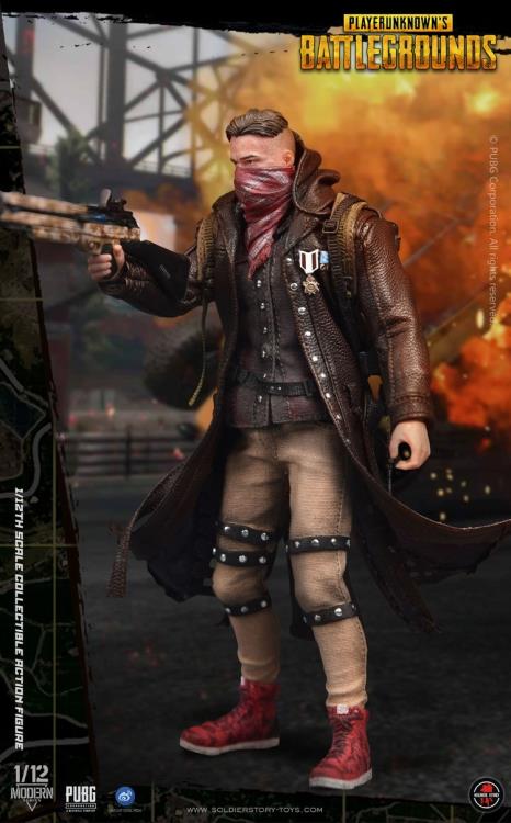 PlayerUnknown’s Battlegrounds Trenchcoat Soldier 1/12 Scale Figure Gallery Image 5