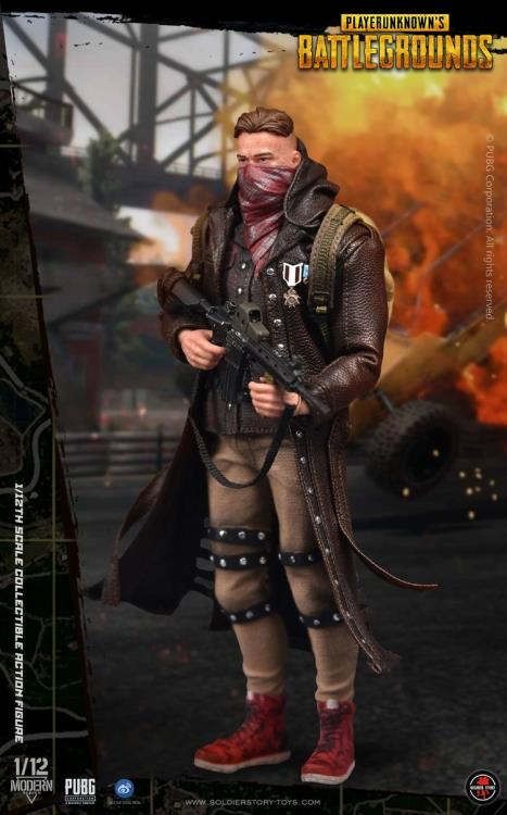 PlayerUnknown’s Battlegrounds Trenchcoat Soldier 1/12 Scale Figure Gallery Image 6