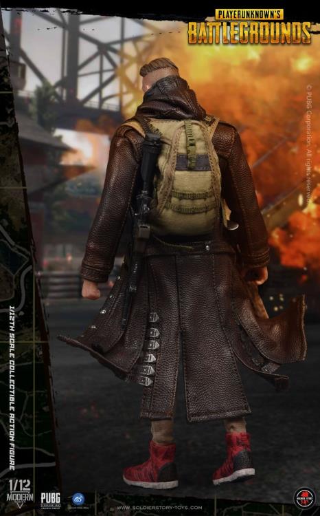 PlayerUnknown’s Battlegrounds Trenchcoat Soldier 1/12 Scale Figure Gallery Image 7