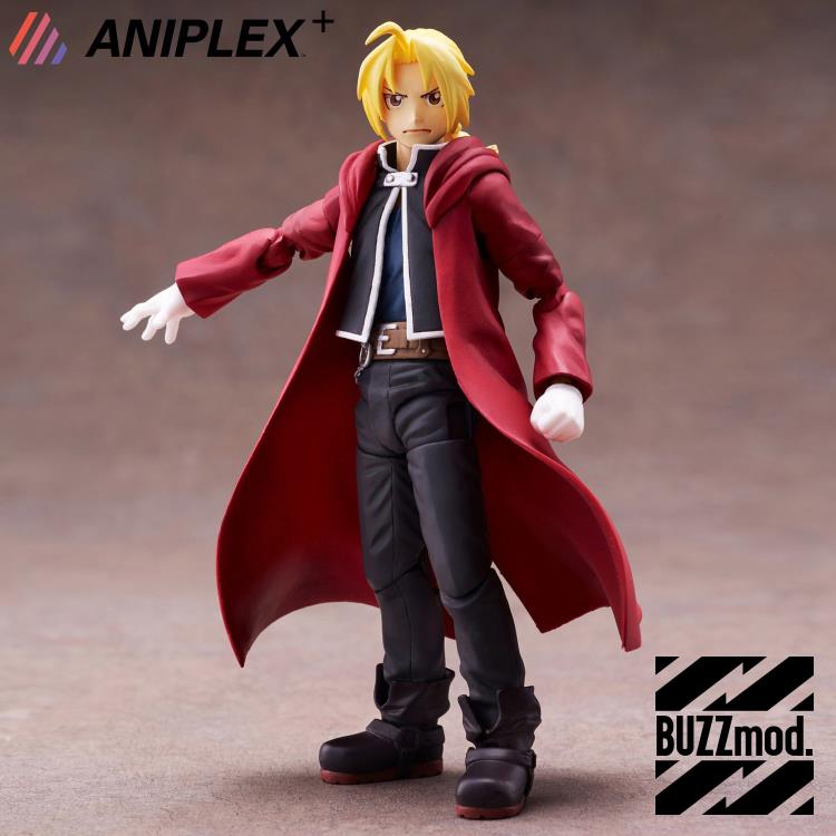 Fullmetal Alchemist: Brotherhood BUZZmod. Edward Elric 1/12 Scale Action Figure Gallery Image 3