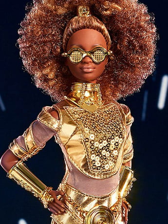 Star Wars C-3PO x Barbie Doll Gallery Image 2