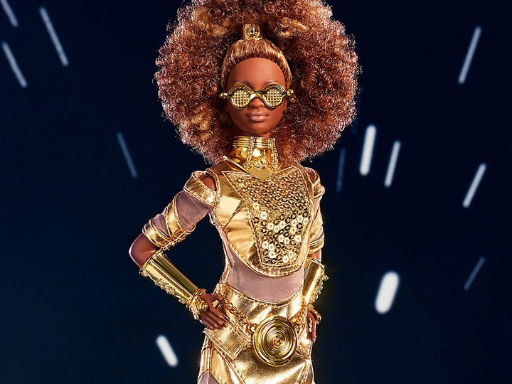 Star Wars C-3PO x Barbie Doll Gallery Image 1