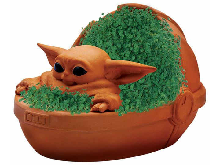 The Mandalorian The Child Chia Pet Gallery Image 1