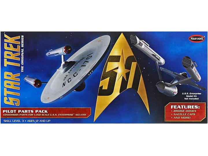 Star Trek 1/350 U.S.S. Enterprise Pilot Parts Upgrade Kit Gallery Image 1