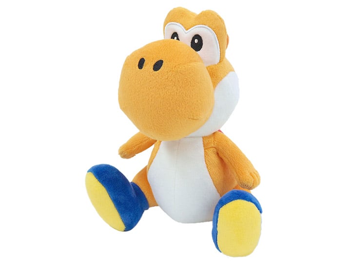 Super Mario Yoshi 8" Plush (Orange) Gallery Image 1