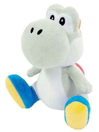 Super Mario Yoshi 6" Plush (White) Gallery Image 2
