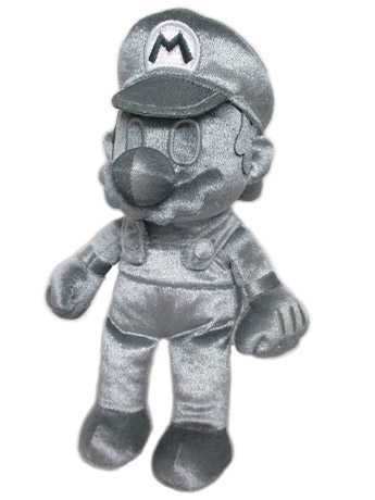 Super Mario Metal Mario 10" Plush Gallery Image 2