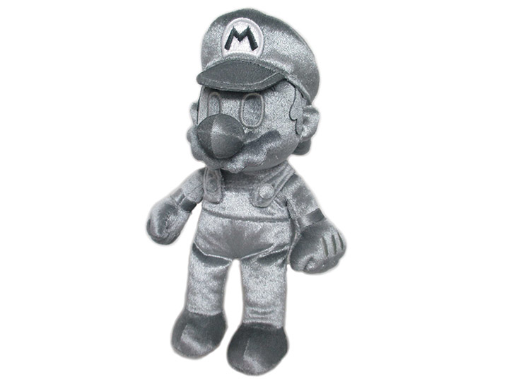 Super Mario Metal Mario 10" Plush Gallery Image 1