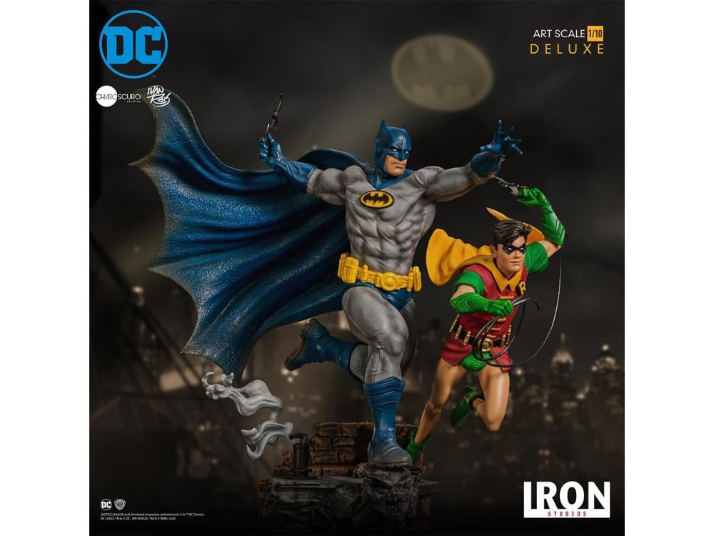 DC Comics Batman & Robin 1/10 Deluxe Art Scale Limited Edition Statue (Ivan Reis) Gallery Image 13