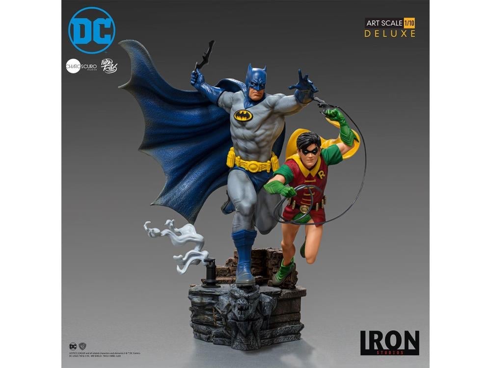 DC Comics Batman & Robin 1/10 Deluxe Art Scale Limited Edition Statue (Ivan Reis) Gallery Image 3