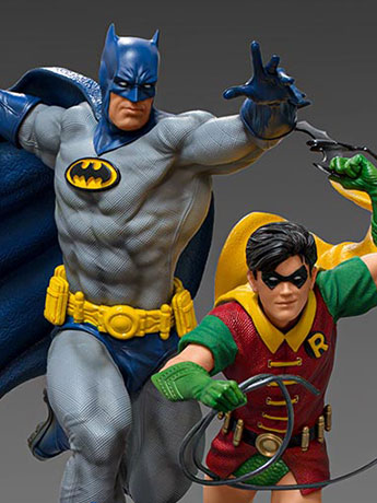 DC Comics Batman & Robin 1/10 Deluxe Art Scale Limited Edition Statue (Ivan Reis) Gallery Image 2