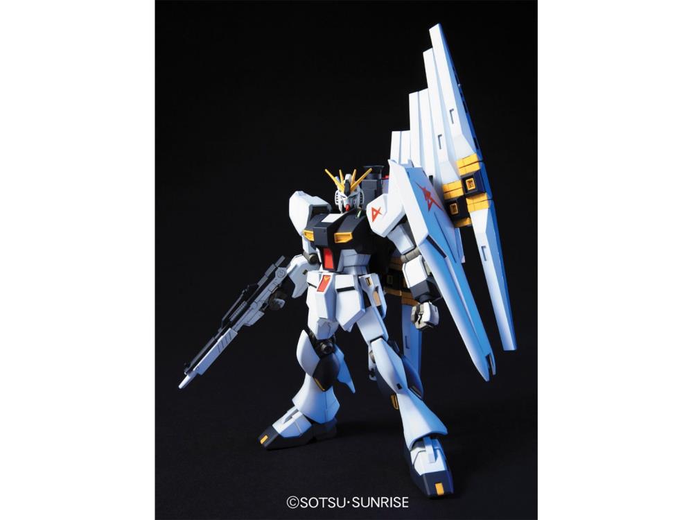 Mobile Suit Gundam: Char's Counterattack HGUC #86 RX-93 Nu Gundam 1/144 Scale Model Kit Gallery Image 3