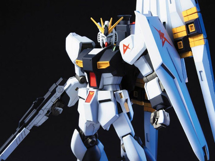 Mobile Suit Gundam: Char's Counterattack HGUC #86 RX-93 Nu Gundam 1/144 Scale Model Kit Gallery Image 1