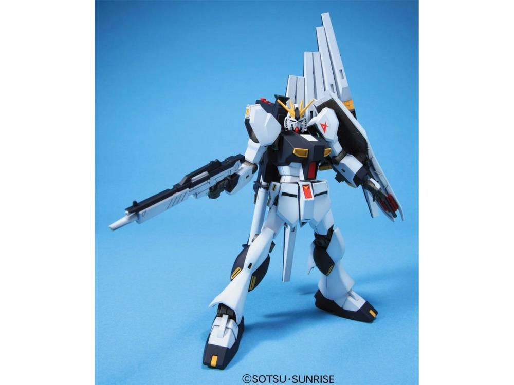 Mobile Suit Gundam: Char's Counterattack HGUC #86 RX-93 Nu Gundam 1/144 Scale Model Kit Gallery Image 6