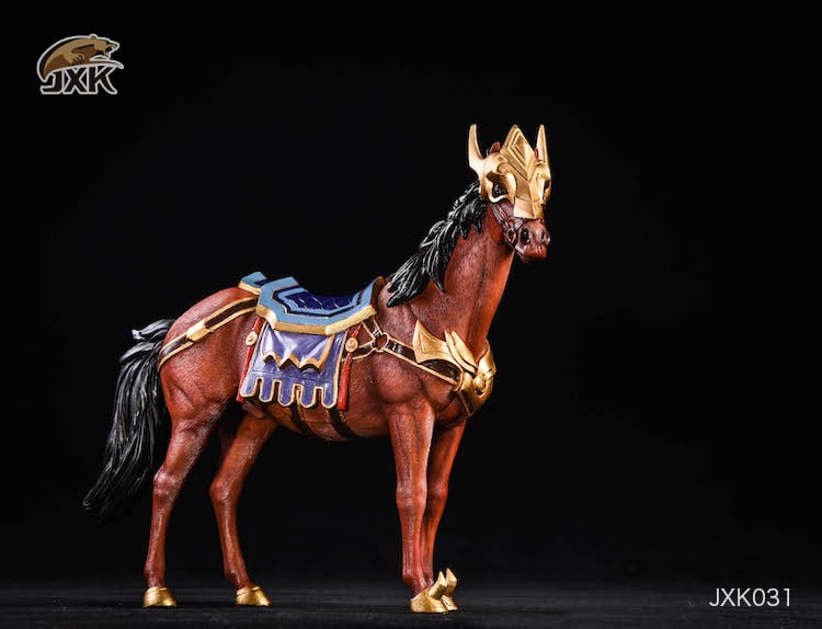 Three Kingdoms Red Hare Horse 1/12 Scale Figure