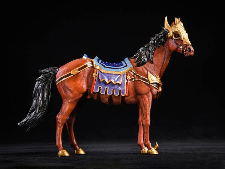 Three Kingdoms Red Hare Horse 1/12 Scale Figure