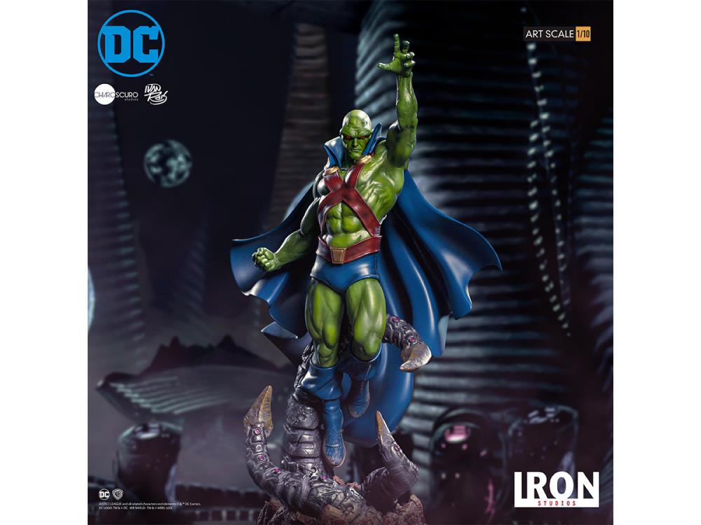 DC Comics Martian Manhunter 1/10 Deluxe Art Scale Limited Edition Statue Gallery Image 12
