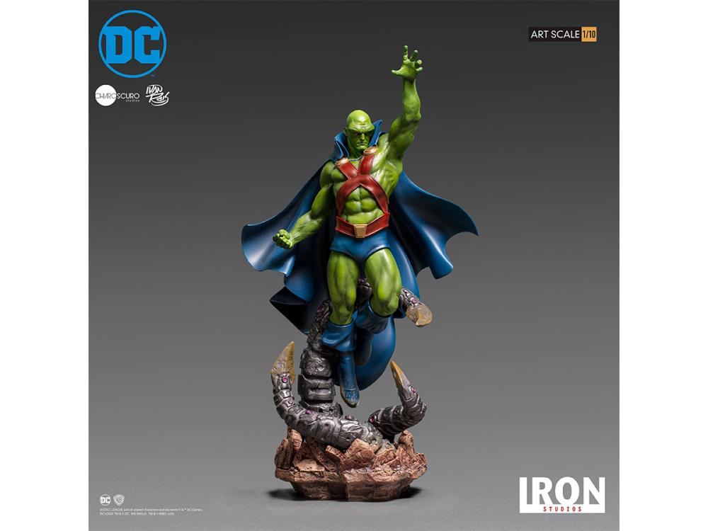 DC Comics Martian Manhunter 1/10 Deluxe Art Scale Limited Edition Statue Gallery Image 4