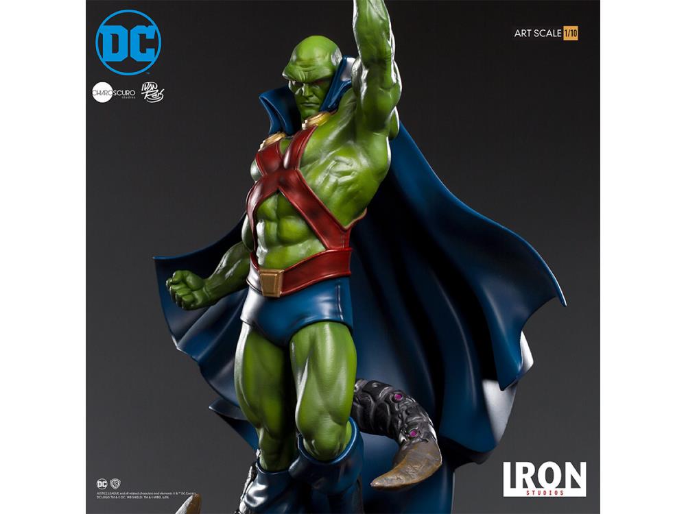 DC Comics Martian Manhunter 1/10 Deluxe Art Scale Limited Edition Statue Gallery Image 11