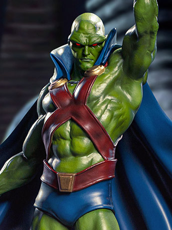 DC Comics Martian Manhunter 1/10 Deluxe Art Scale Limited Edition Statue Gallery Image 2