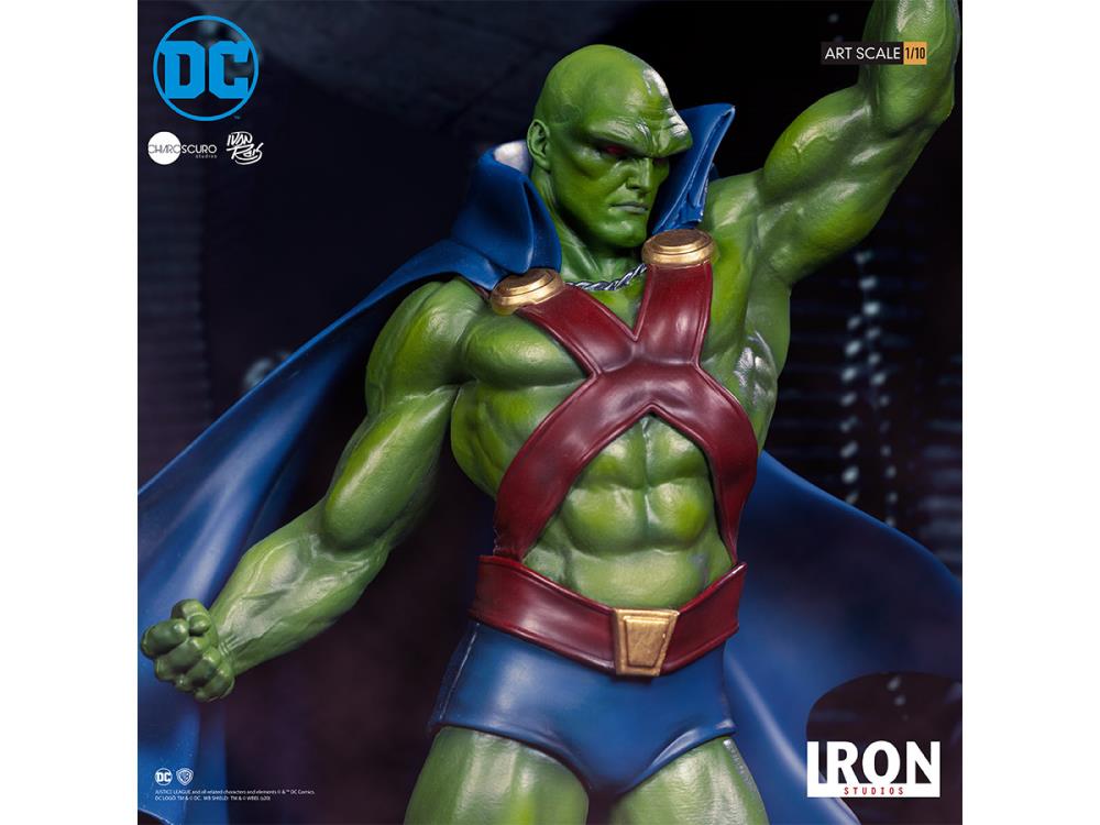 DC Comics Martian Manhunter 1/10 Deluxe Art Scale Limited Edition Statue Gallery Image 13
