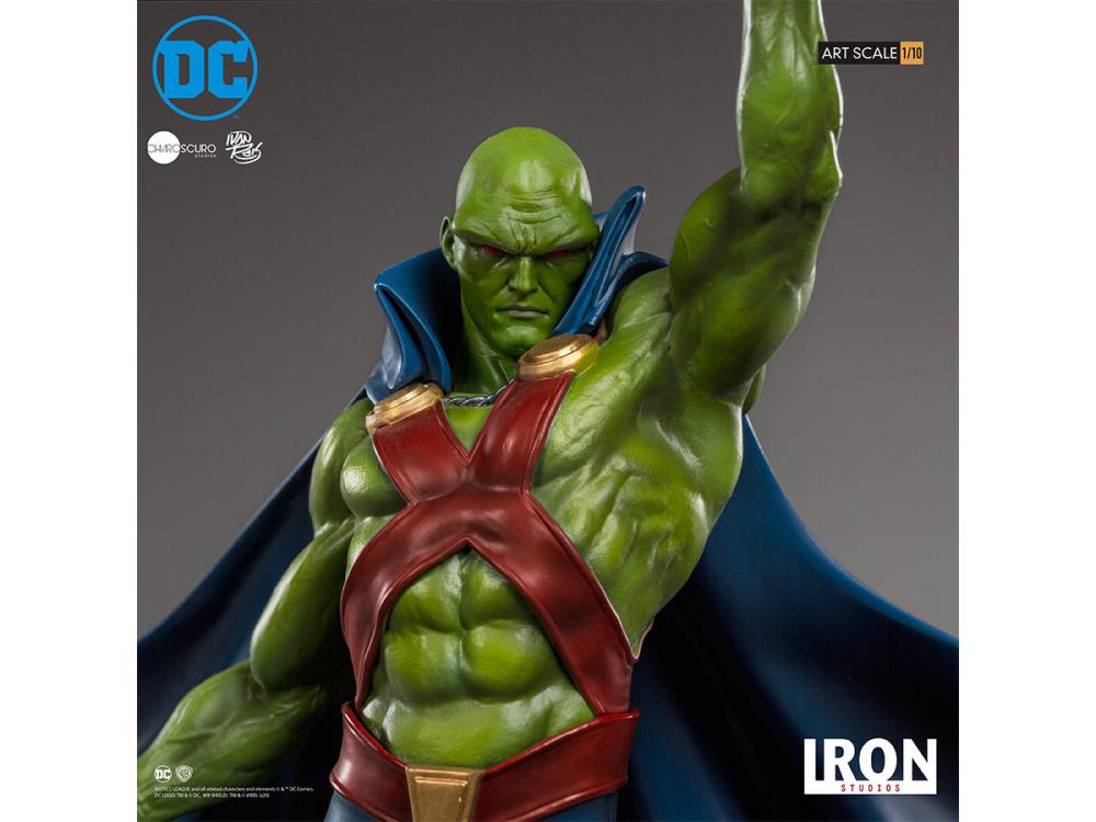 DC Comics Martian Manhunter 1/10 Deluxe Art Scale Limited Edition Statue Gallery Image 8