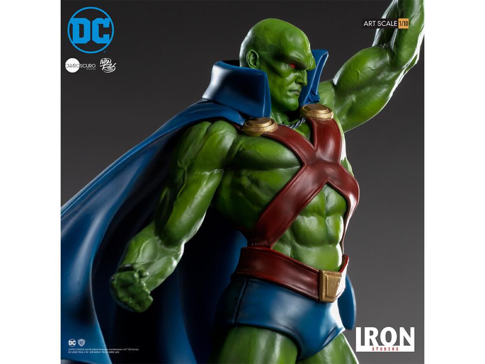 DC Comics Martian Manhunter 1/10 Deluxe Art Scale Limited Edition Statue Gallery Image 9