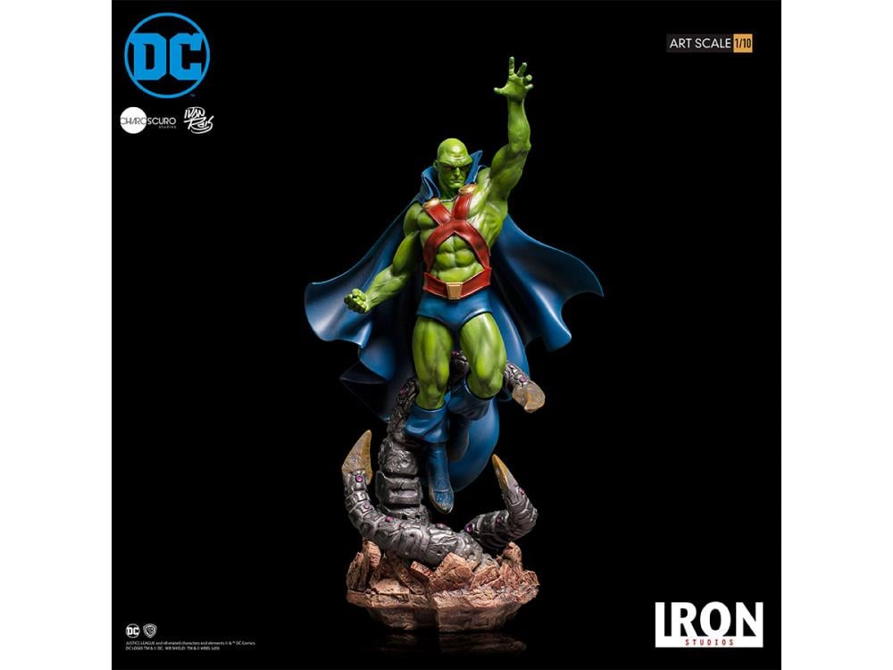 DC Comics Martian Manhunter 1/10 Deluxe Art Scale Limited Edition Statue Gallery Image 3