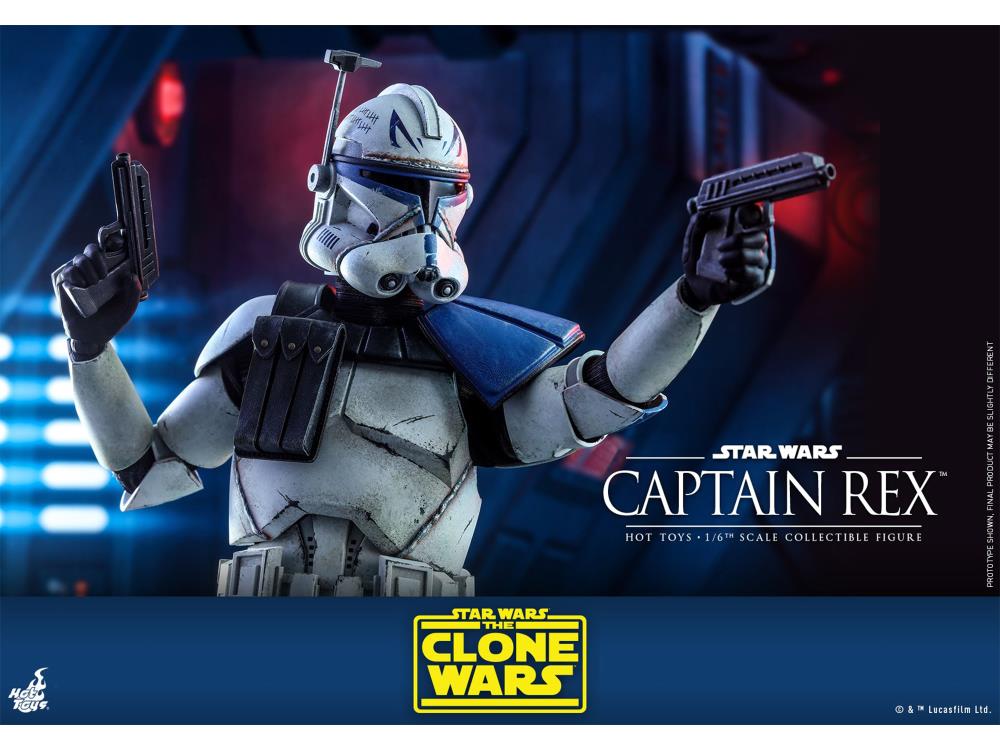 Star Wars: The Clone Wars TMS018 Captain Rex 1/6 Scale Figure Gallery Image 24