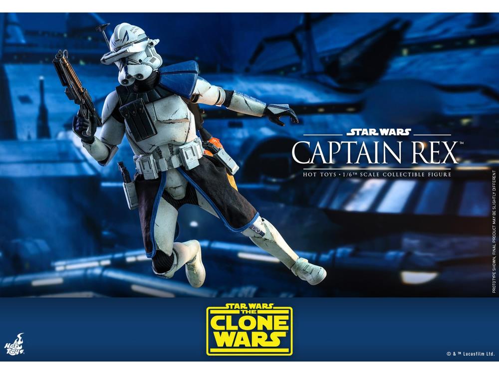 Star Wars: The Clone Wars TMS018 Captain Rex 1/6 Scale Figure Gallery Image 17