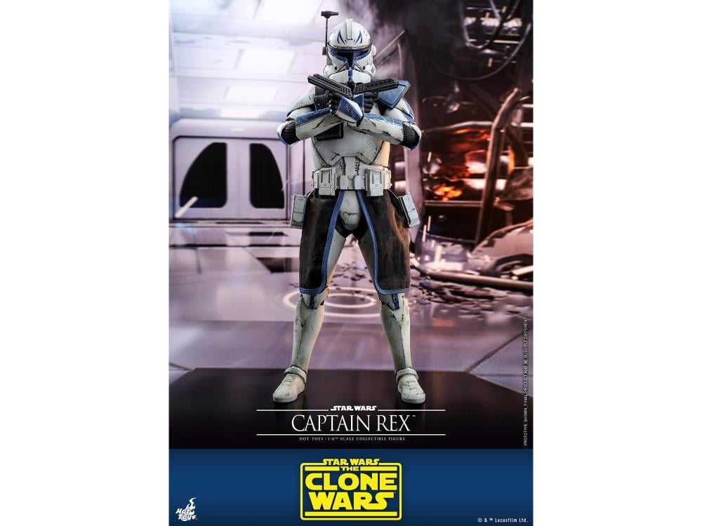 Star Wars: The Clone Wars TMS018 Captain Rex 1/6 Scale Figure Gallery Image 10