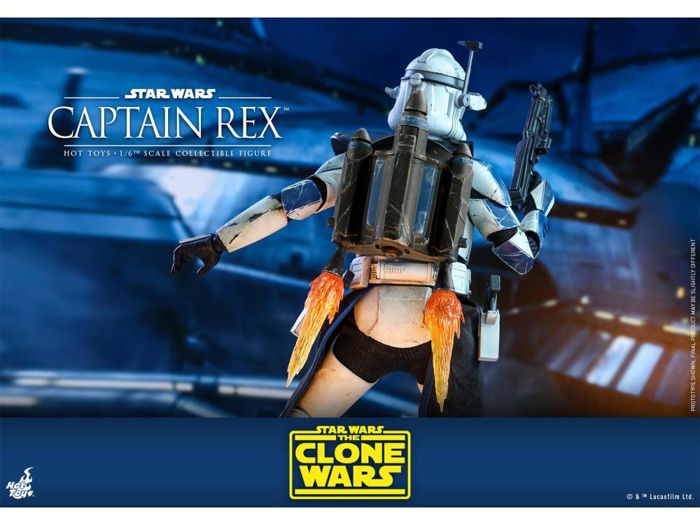 Star Wars: The Clone Wars TMS018 Captain Rex 1/6 Scale Figure Gallery Image 25
