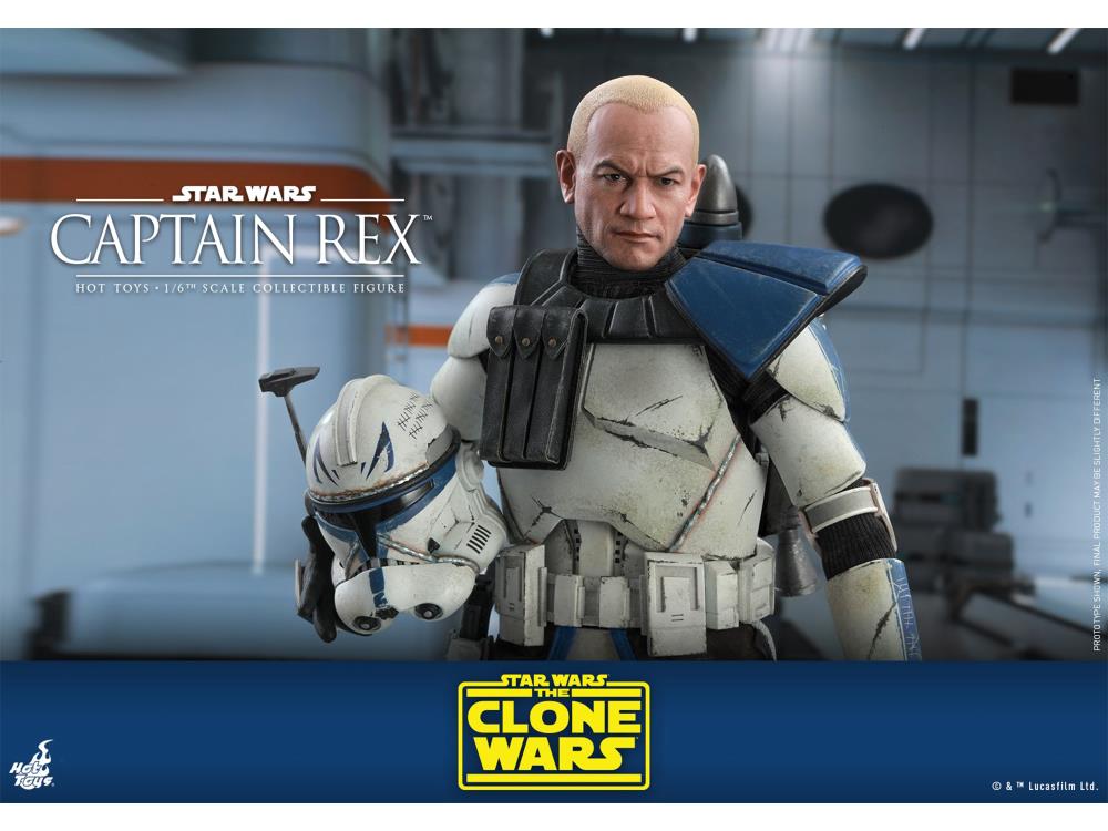 Star Wars: The Clone Wars TMS018 Captain Rex 1/6 Scale Figure Gallery Image 23