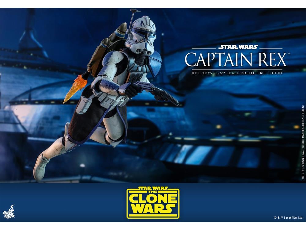 Star Wars: The Clone Wars TMS018 Captain Rex 1/6 Scale Figure Gallery Image 18