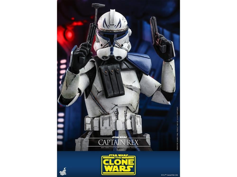 Star Wars: The Clone Wars TMS018 Captain Rex 1/6 Scale Figure Gallery Image 22
