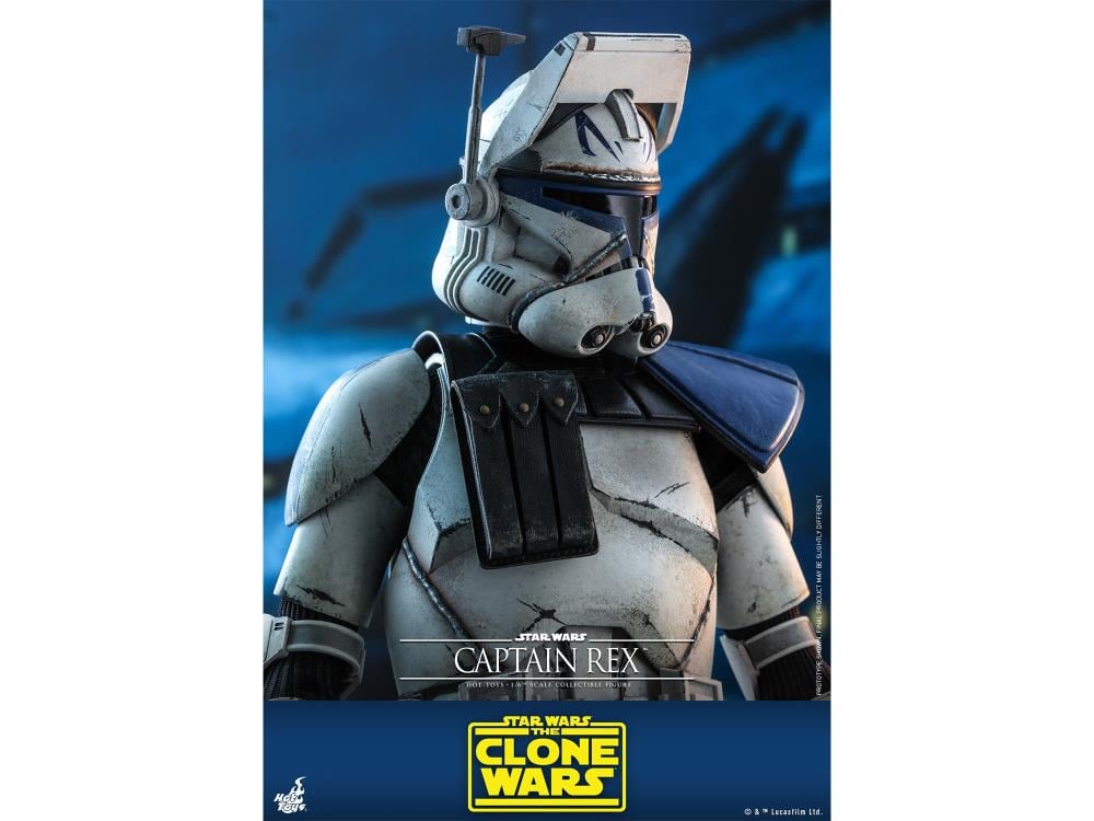 Star Wars: The Clone Wars TMS018 Captain Rex 1/6 Scale Figure Gallery Image 5